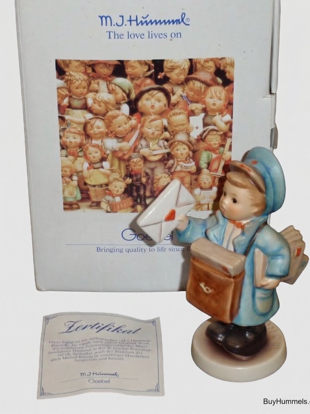 "Postman" Goebel Hummel Mailman Figurine #119/2/0 TMK7 With Box - CHRISTMAS GIFT